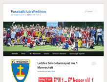 Tablet Screenshot of fcwiedikon.ch